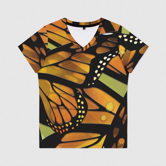 Monarch Womens V-Neck T-Shirt