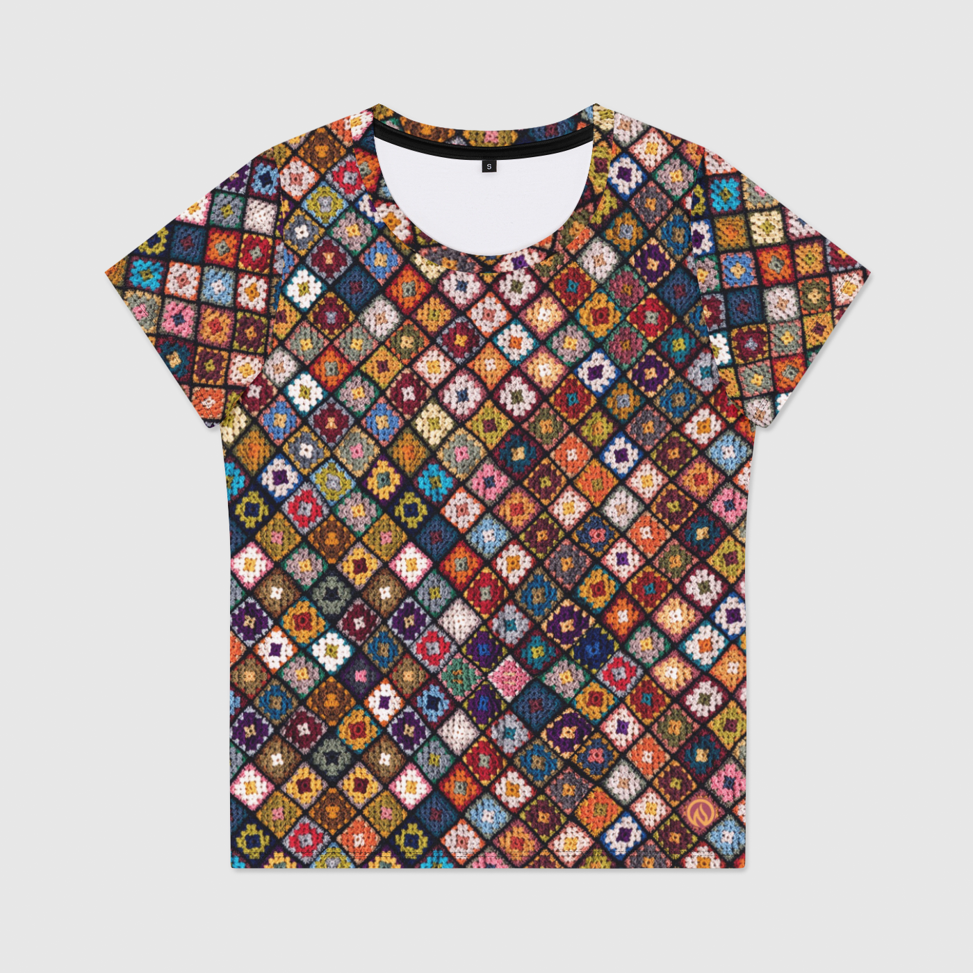 Boho Diamond Womens Scoop Neck T-Shirt