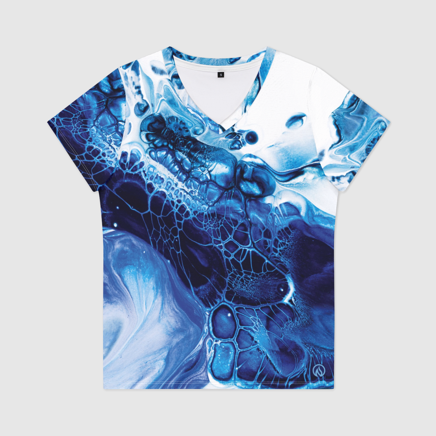 Blue Ink Womens Tech Shirt