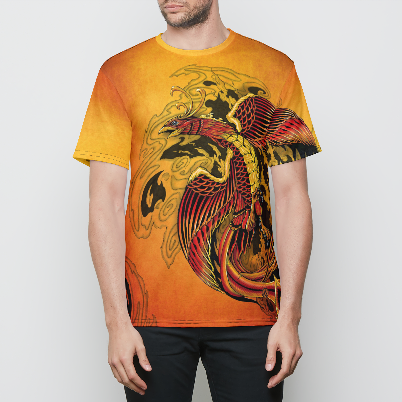 Phoenix Mens Crewneck T-Shirt