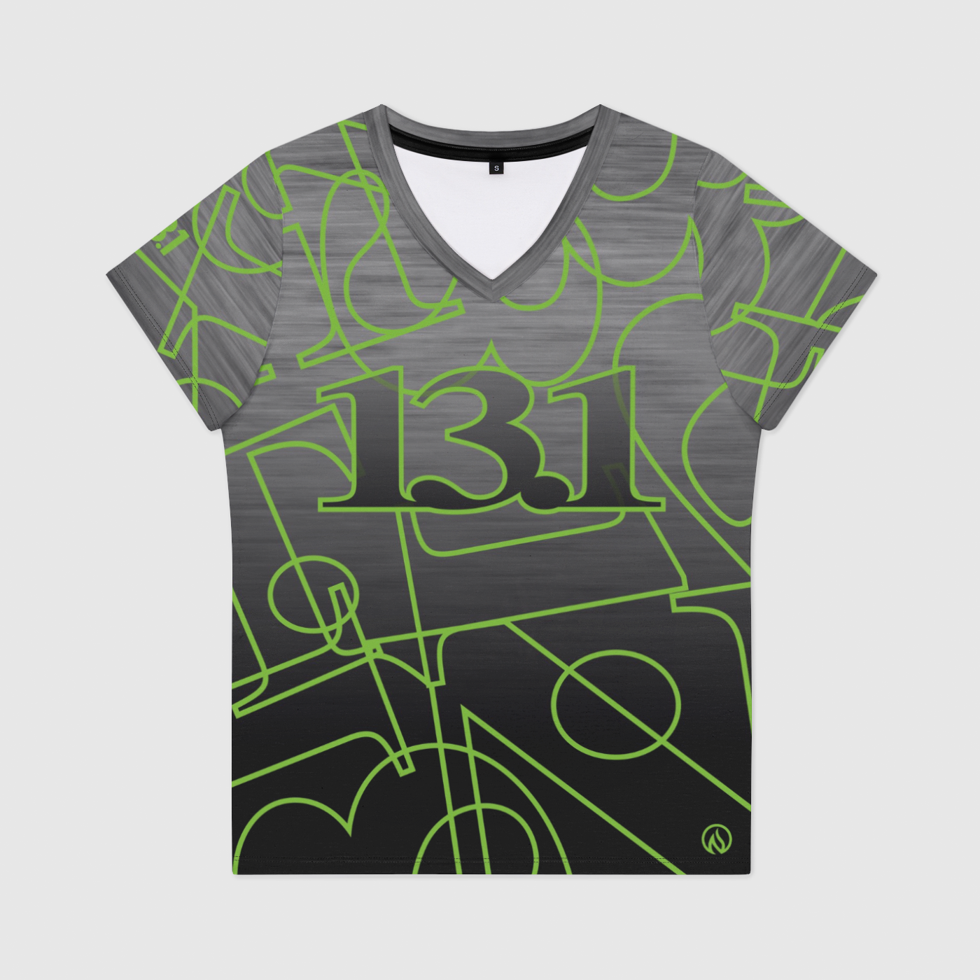 13.1 Womens V-Neck T-Shirt