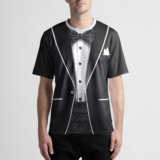 Tuxedo Mens Tech Shirt