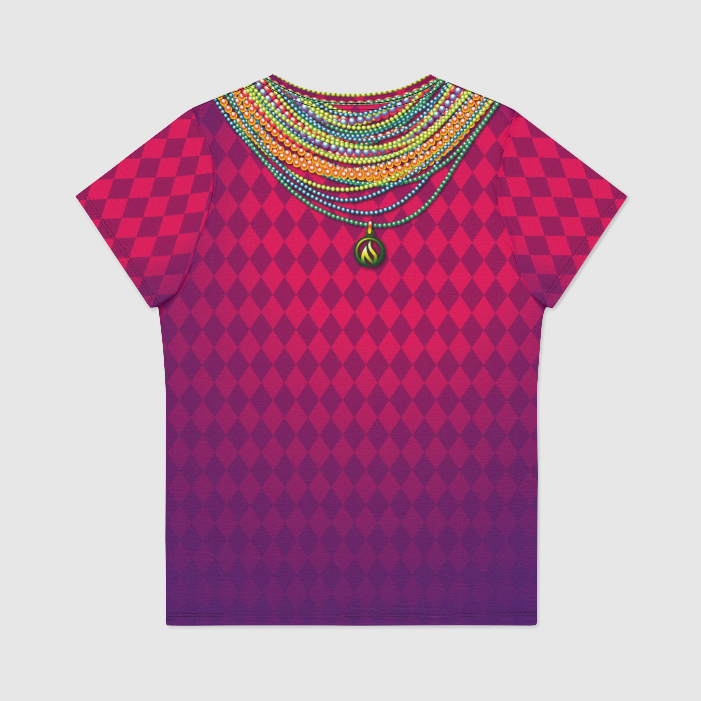 Mardi Gras Scoop Neck T-Shirt