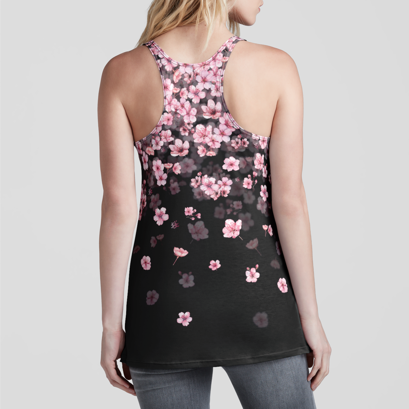 Sakura Racerback Tank Top